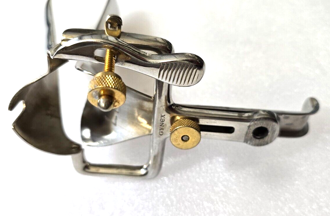 GYNEX Surgical OBGYN Graves Vaginal Speculum Long, Wide View 5" x 1.25"