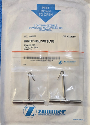 Zimmer Surgical Orthopedic Gigli Saw Blade 12" with Handles