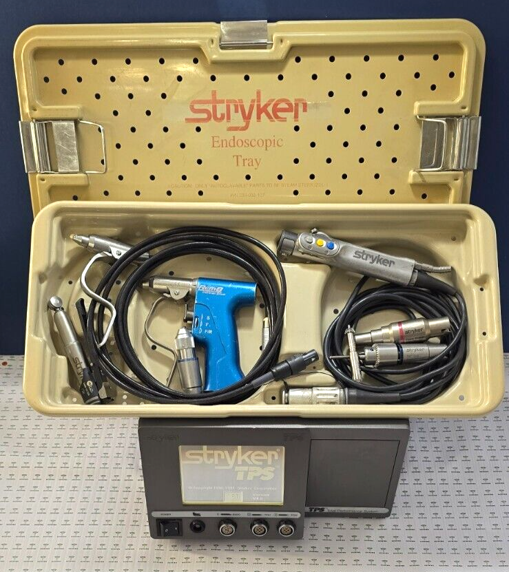 Stryker TPS System, Formula Shaver With Buttons, REMB Driver & Attachments