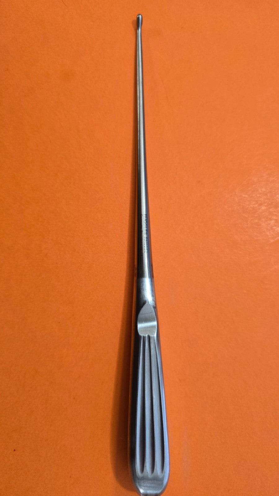 Ruggles RN0952 Surgical Neuro Spine Curette Size 0 Reverse Angle 9"