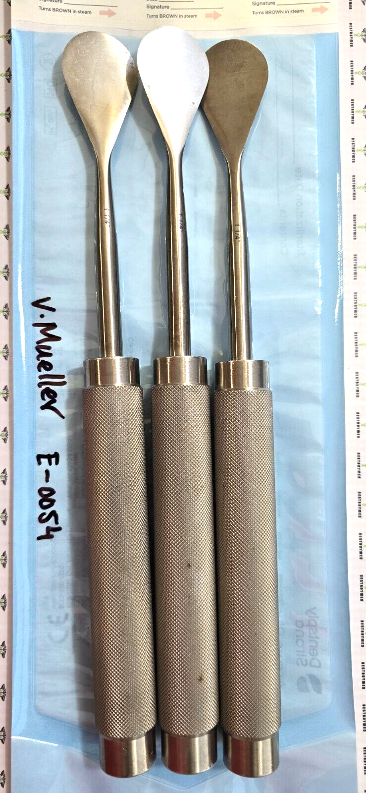 V.Mueller Surgical Orthopedic Cobb Spinal Elevator 1 1/4" Tip