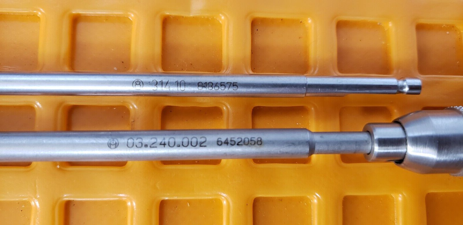 Synthes Surgical Orthopedic Cannulated Hexagonal driver set with Quick Handle