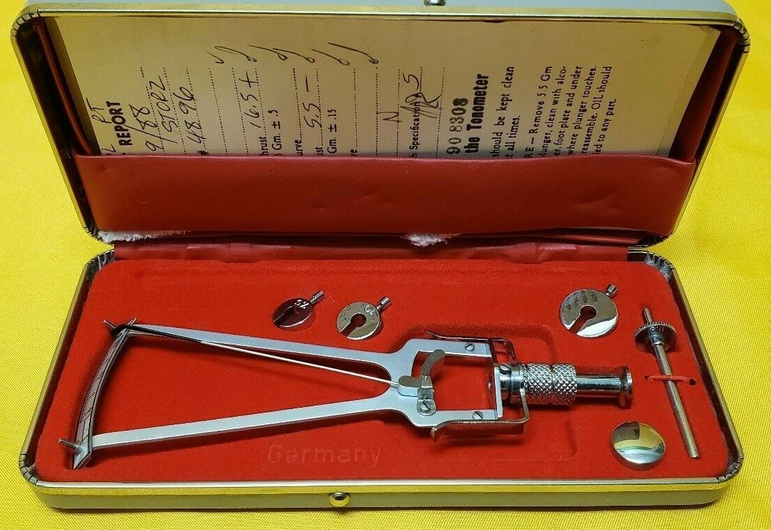 Autoclaveable Surgical Opthalmic Schioetz Tonometer  Improved Model