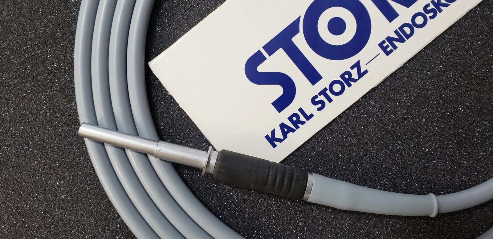Karl Storz 28731 AA Arthroscope 4mm x 0 Degree 18cm & 495ND Fiber Optic Cable