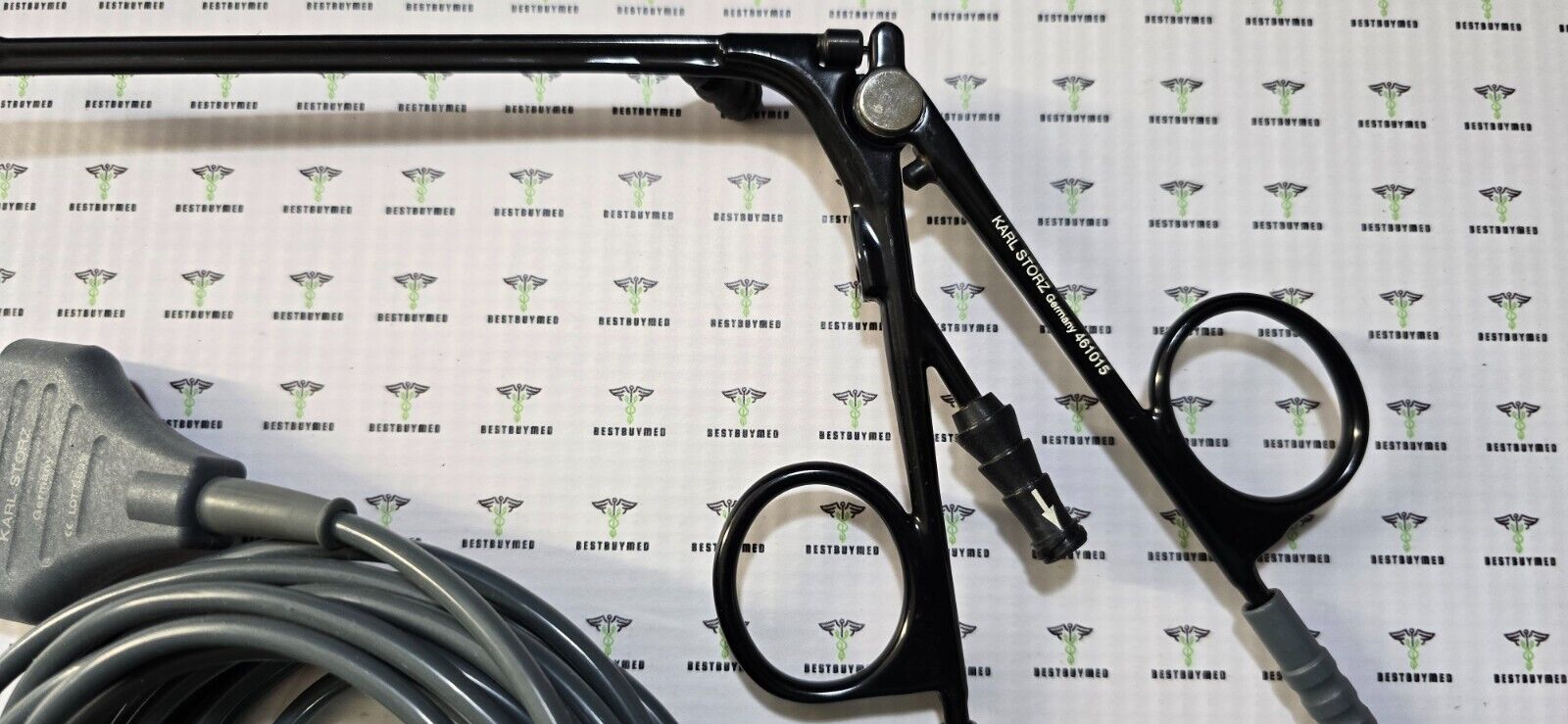 Karl Storz Surgical Bipolar Forceps Angle 25* with 847002 V Bipolar Cord