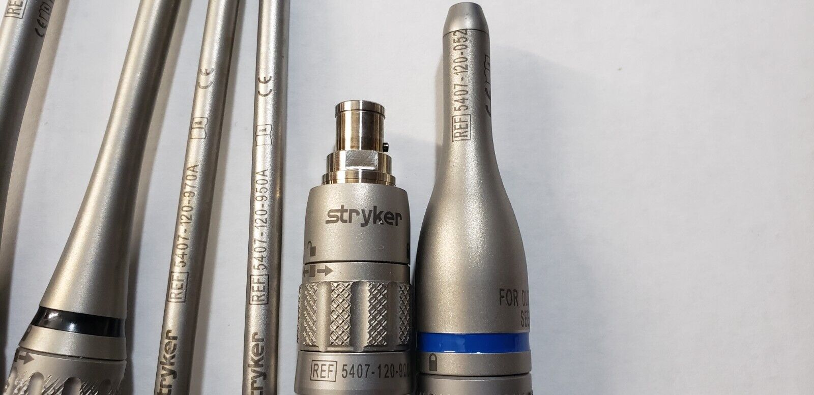 Stryker 5407-200-00H CORE Maestro Drill Hand Switch & 6 Attachments W-Tray