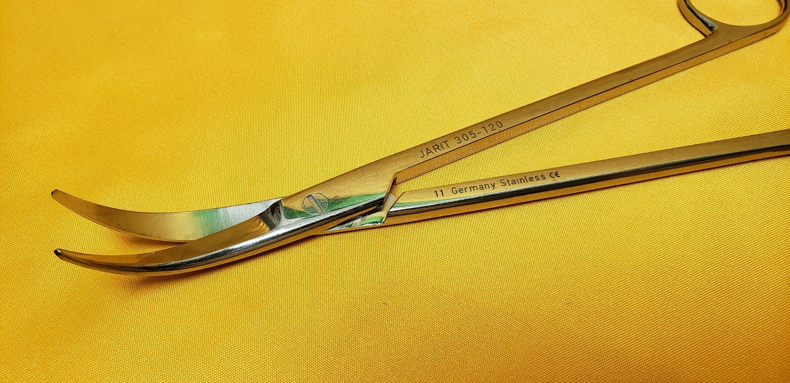 Jarit 305-120 Surgical Jorgenson scissors, 8 3/4" Curved 