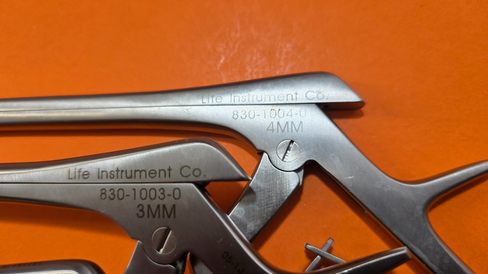 Life Instruments 830-1002-0 Neuro/Spine Kerrison Rongeurs 2, 3,4mm Set  10"