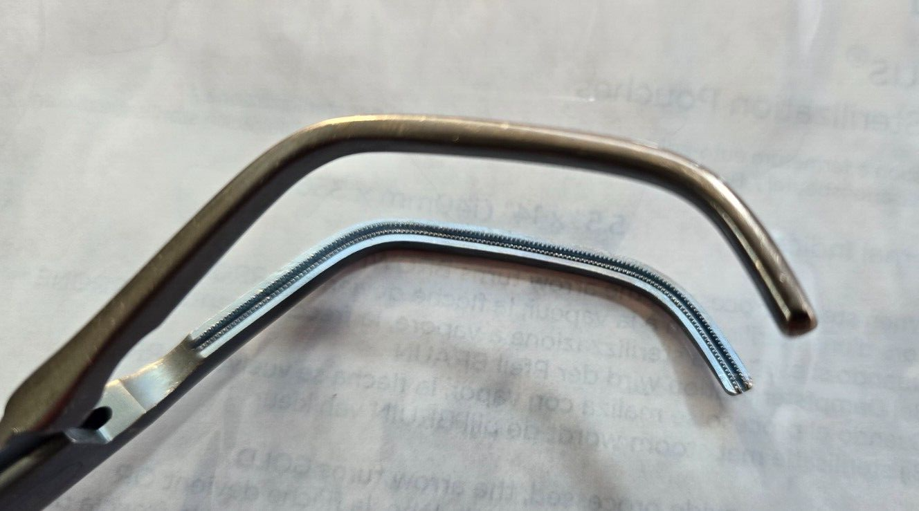 SCANLAN 3003-80 Surgical Titanium Satinsky Debakey Vascular Clamp Large 30cm