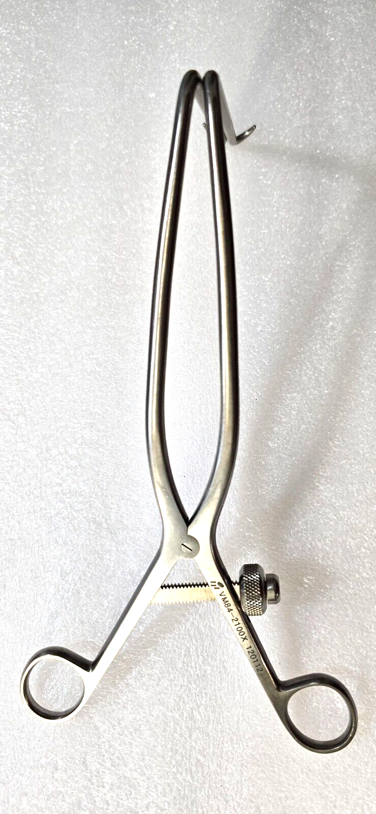 V.Mueller Surgical Zelpi Retractor 5" x 90* Right Angle 11" with ratchet.