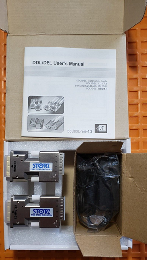 Karl Storz WU1085 DDL/DSL Optical DVI Extension Module Pair with Power Adaptor