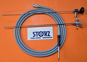 Karl Storz 27022AA Telescope 2.7mm x 6* x 36 cm, Sheath 27022BN, 495NCS Cable