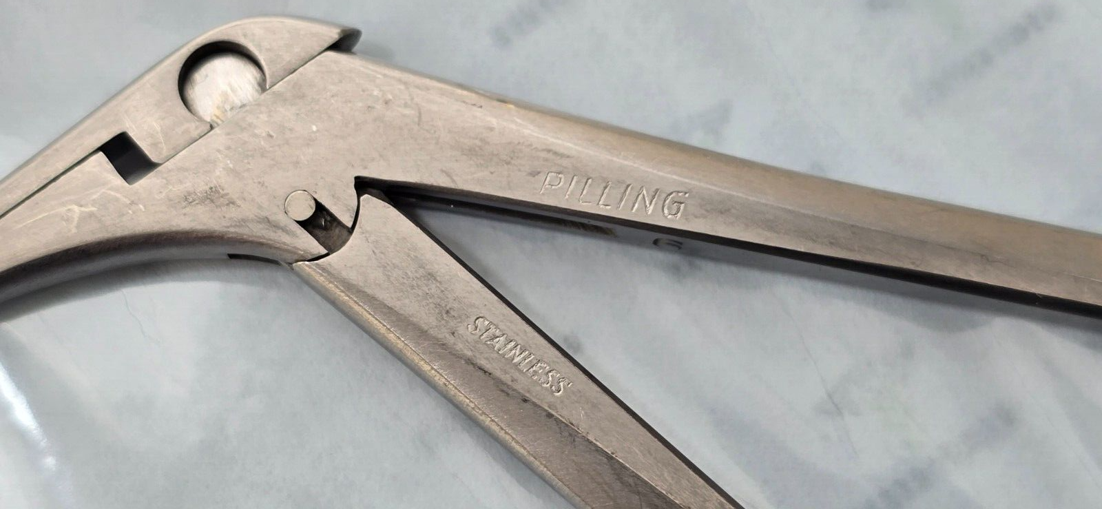 Pilling Surgical Cup Forceps Angle UP 5mm x 50cm Length