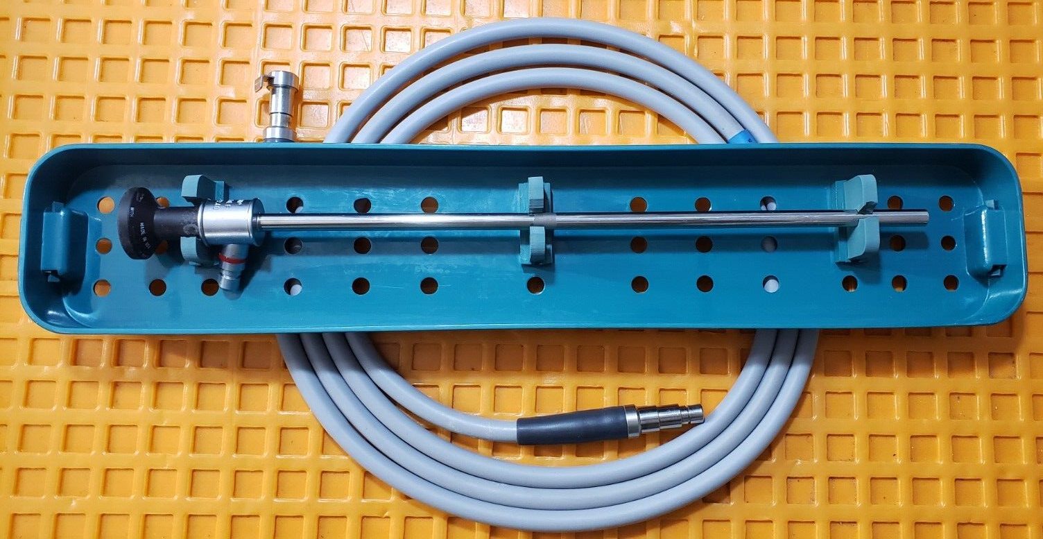 R.Wolf 8932.40 Lumina Telescope 8mm x 180* Autoclave with Fiberoptic Cable &Tray