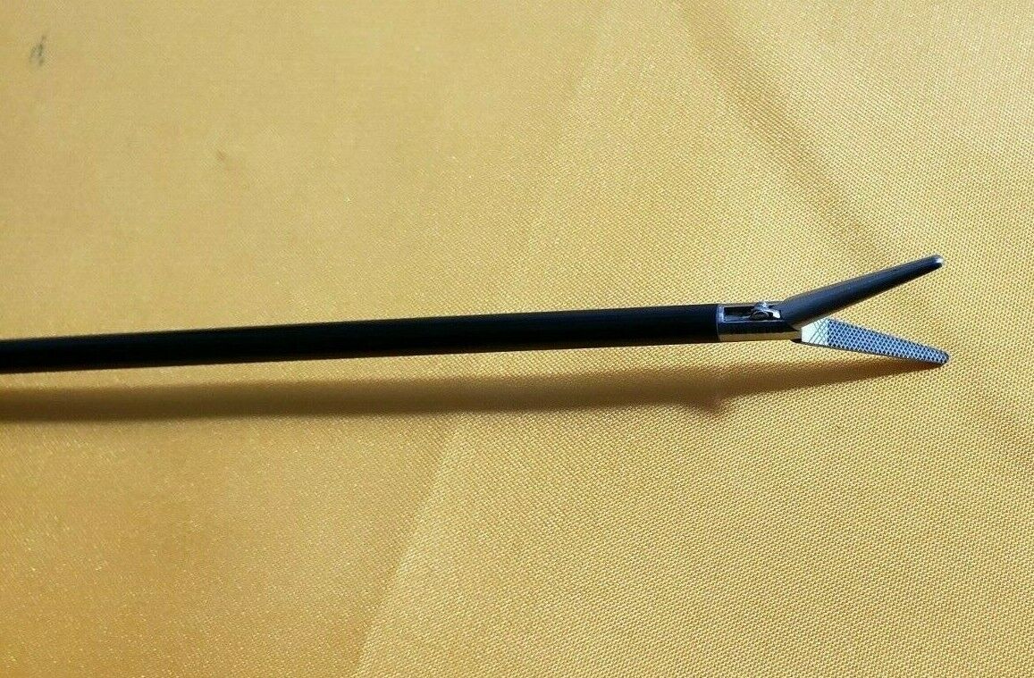 Storz 31420 MH Laparoscopic Needle Nose Grasping Forceps 5mm Monopolar Handle