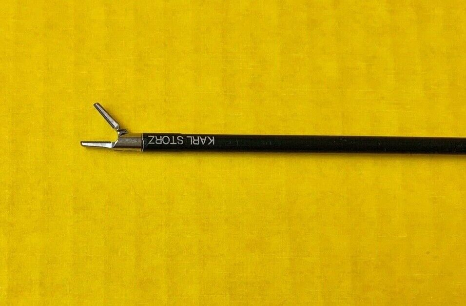 Storz 33310MFM Manhes Micro Needle Holder Carbide Jaws 5mm x 36cm Ratchet Handle