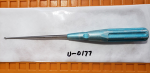 V.Mueller U-0177 Orthopedic Neuro/Spine Curette Oval Cup 10" Size 000 Up Straigt
