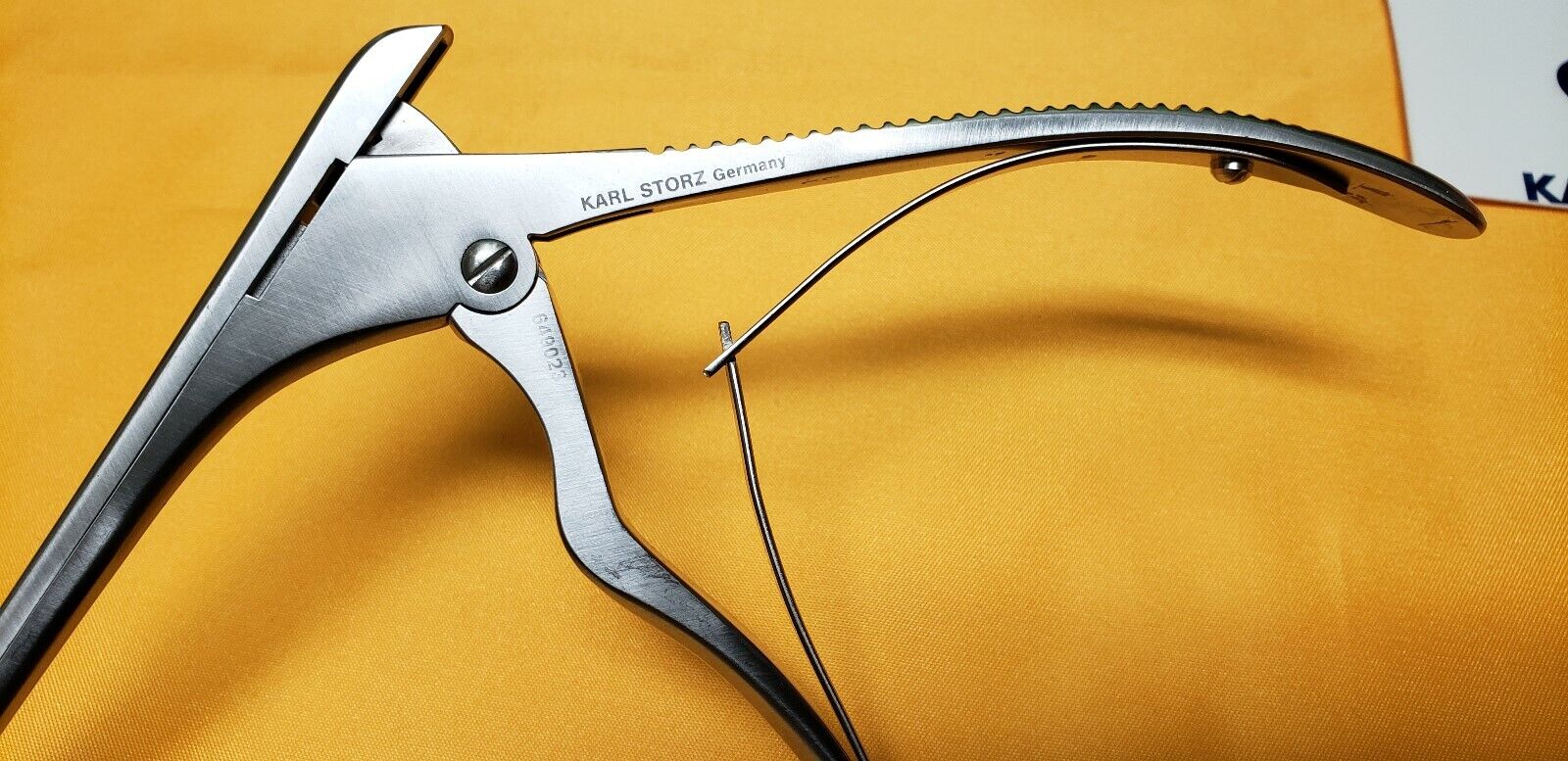 Storz 649023 Surgical Antrum Punch Upbiting 90* Backward Througn Cutting 14cm