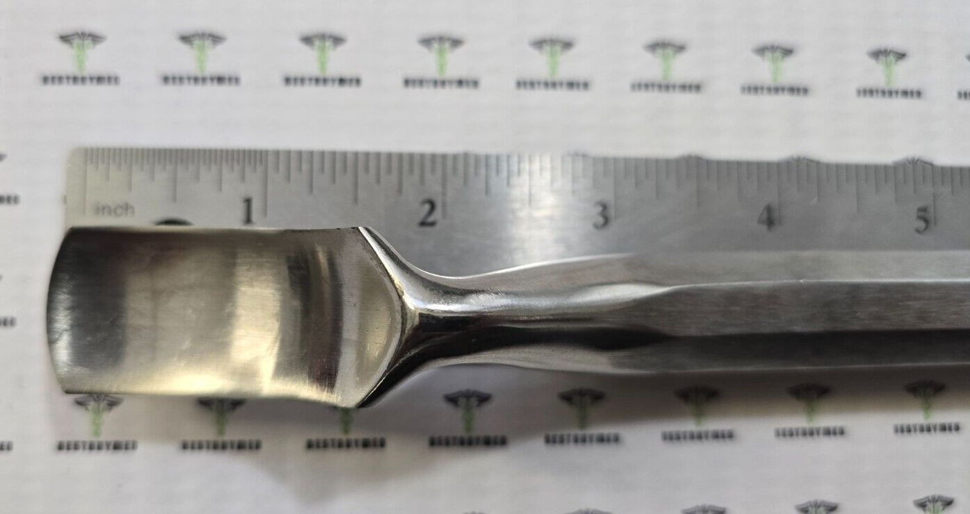 Codman Surgical Orthopedic Acetabular Gouge 8.5" Half Curved