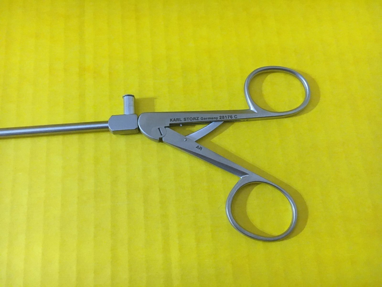 Storz Surgical Bayonet Shaped Scissors, Slim Jaw REF: 28176C
