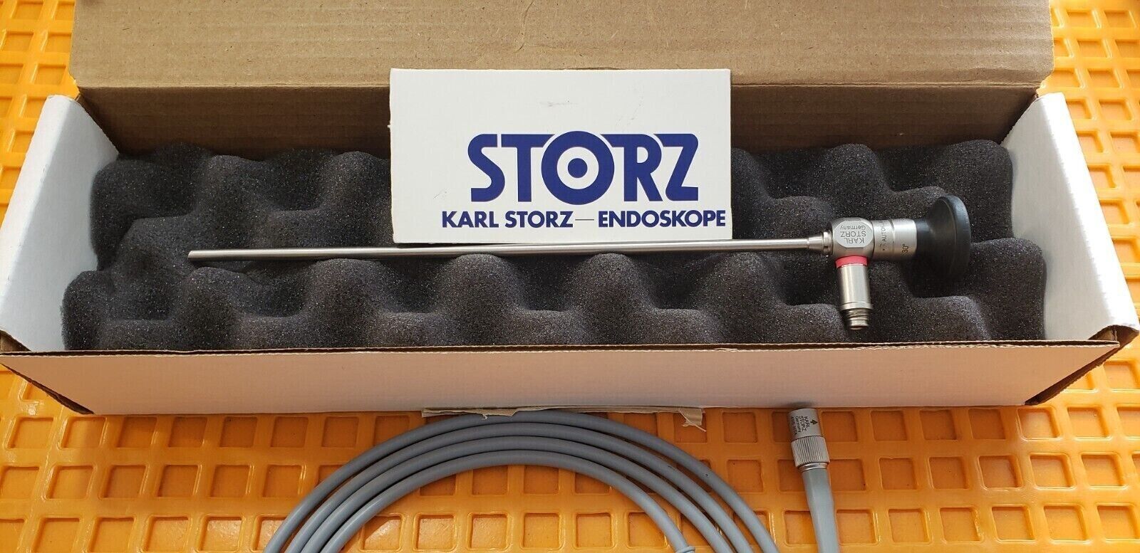 Karl Storz 5mm x 30 Degree Telescope 30cm Autoclave With 495NA Fiber Cable