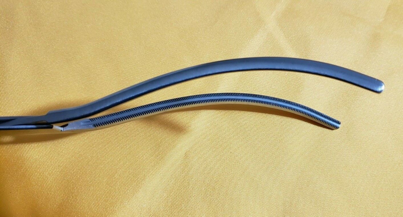 V. Mueller SU-6135 Surgical Glassman Intestinal Forceps 10" Curved