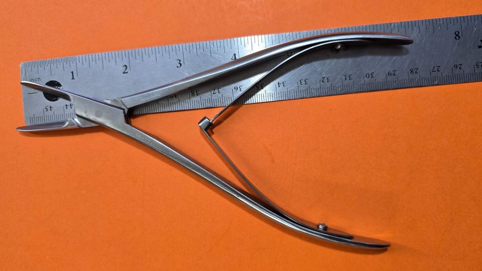 V.Mueller RH 1720 Orthopedic Ruskin Micro Cutting Forceps 7" Straight