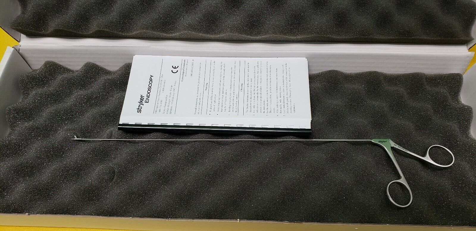 Stryker Surgical Laparoscopic 7Fr Semi-Rigid Biopsy Forceps, REF: 502-770-200