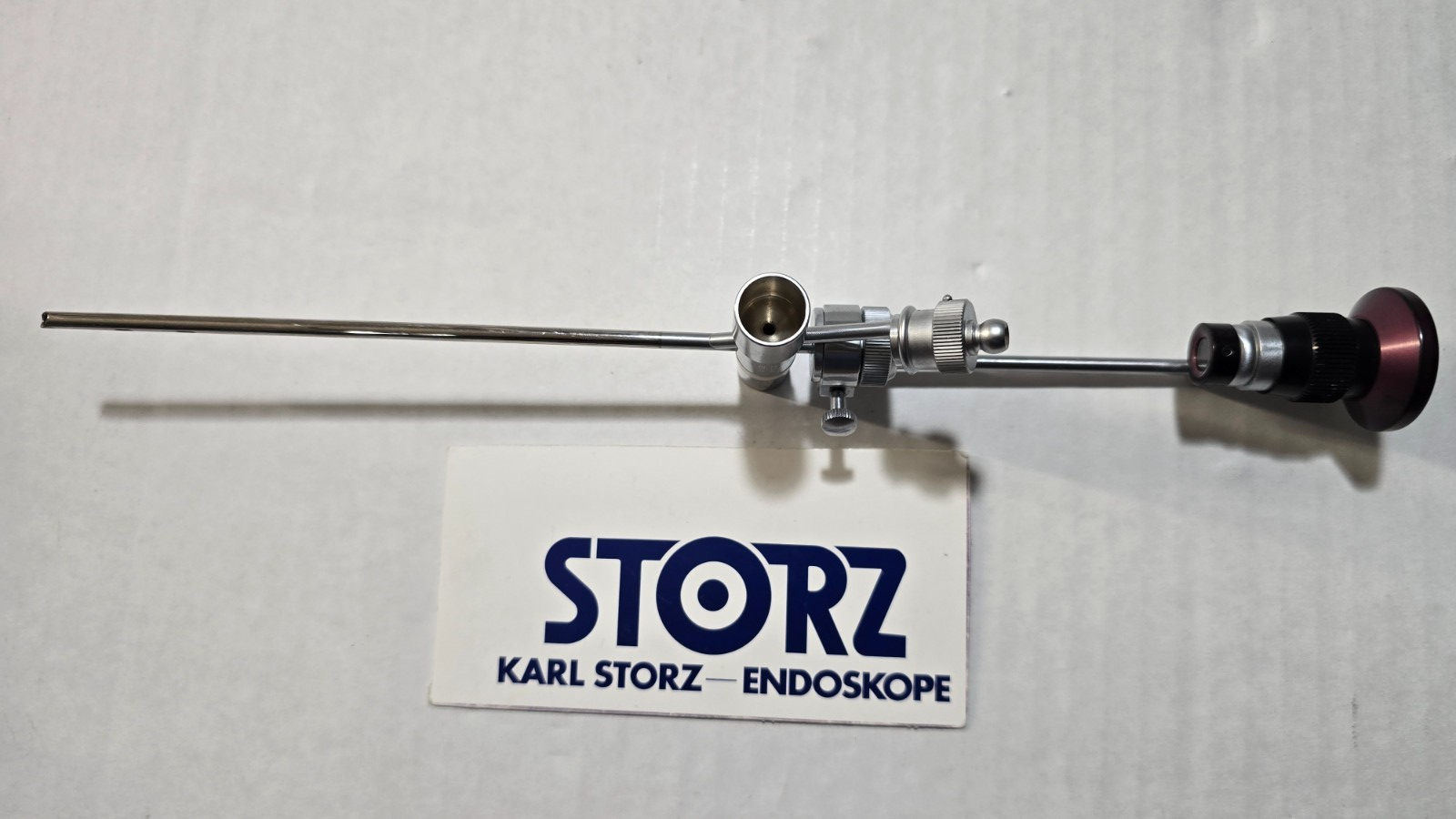 Karl Storz 10338 F Bronchoscope Tube 2.5 x 20cm & Swing away Magnifier