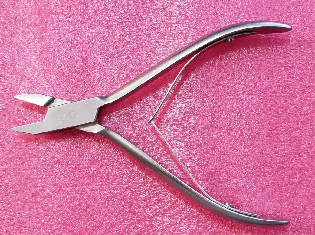 Spectrum 20-6941 Surgical Orthopedic Nail Splitter 6" Straight Double Spring.