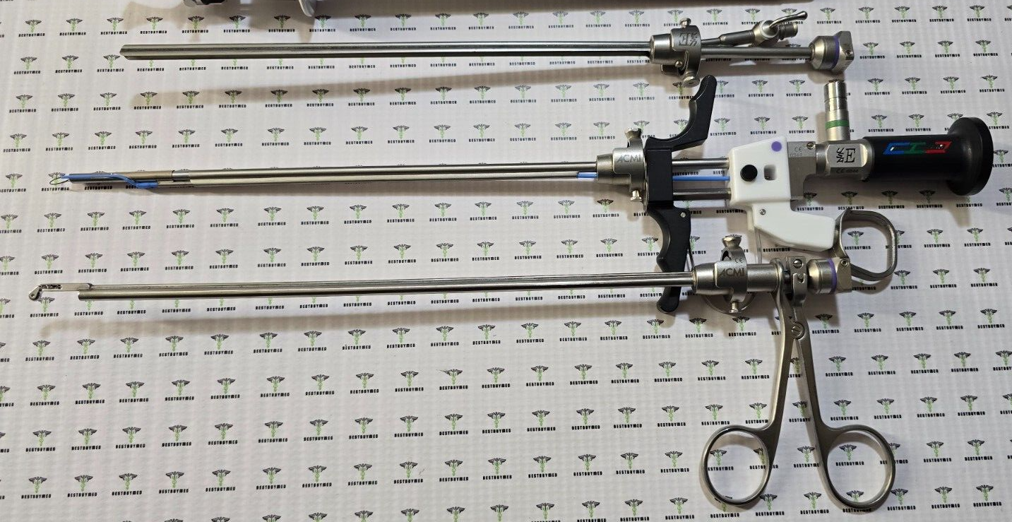 Gyrus Acmi EIWE Working Element Resection Set W- Fiber Optic Cable