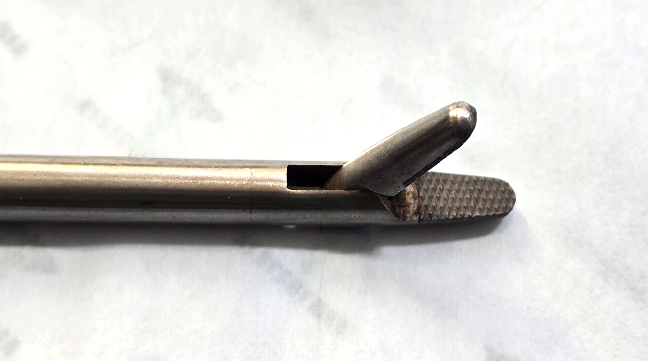 Mediflex Laparoscopic Needle Holder 5mm x33cm Carbide jaws Axial Handle