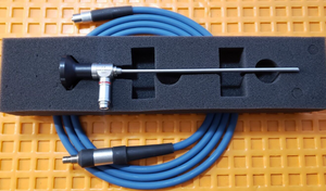 Linvatec T4300R Small Joint Arthroscope 4mmx30° Degree With Fiberoptic Cable