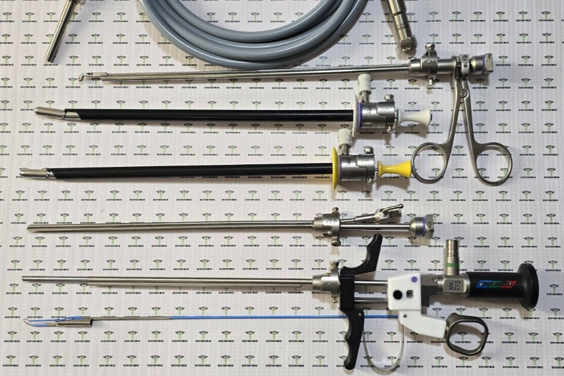 Gyrus Acmi EIWE Working Element Resection Set W- Fiber Optic Cable
