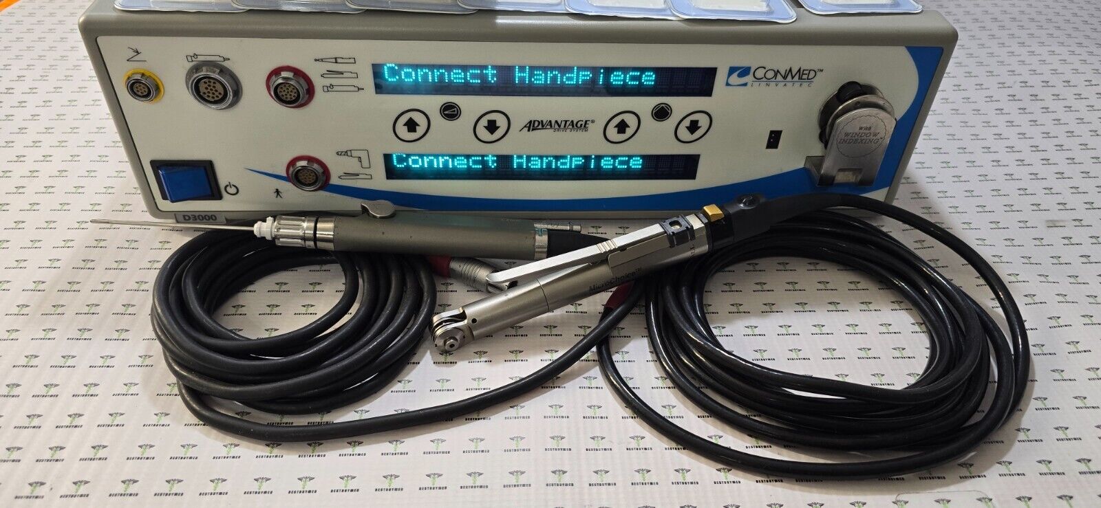 Conmed Linvatec D3000 Drive System With Foot switch & 2 Hand Pieces