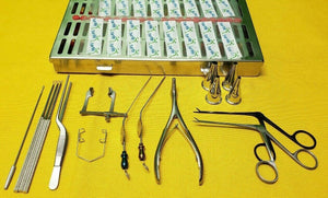 ENT Micro Alligator,Baron Suction 3F,5F,Gruber Ear Specula Belleau Ear Loop Set