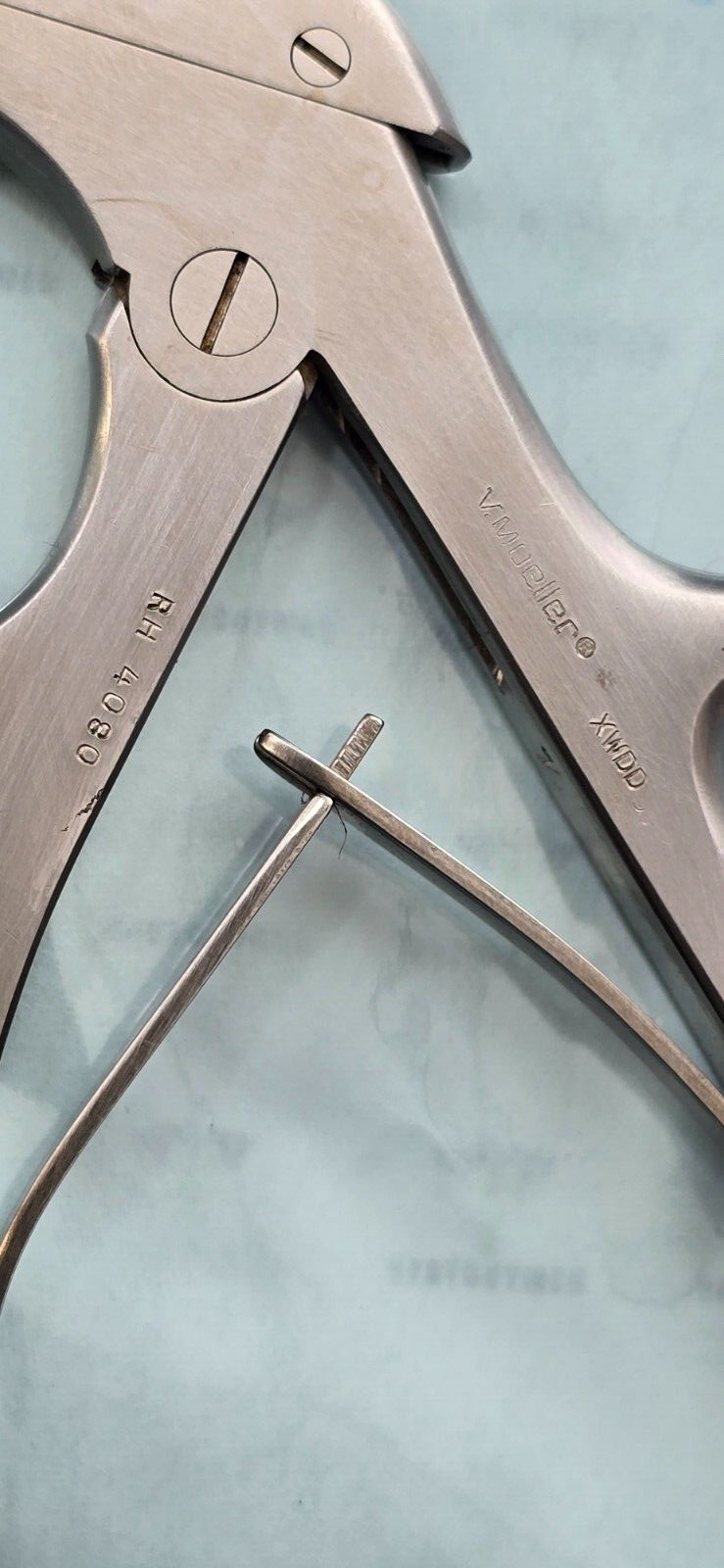 V.Mueller RH-4080 Orthopedic Ferris Smith Kerrison Rongeur 6x10mm Cup