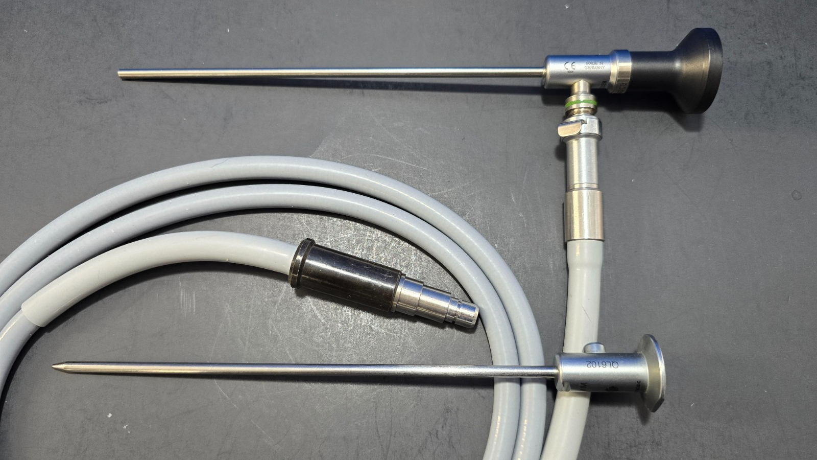 Conmed Linvatec HD Arthroscope 4mmx 0° Degree With R.Wolf Fiberoptic Cable