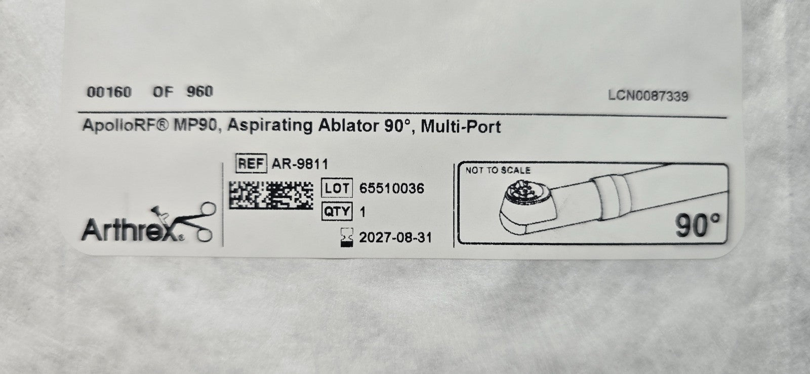 Arthrex Orthopedic Handpiece with Cable, Multi-Port Ref: AR-9811
