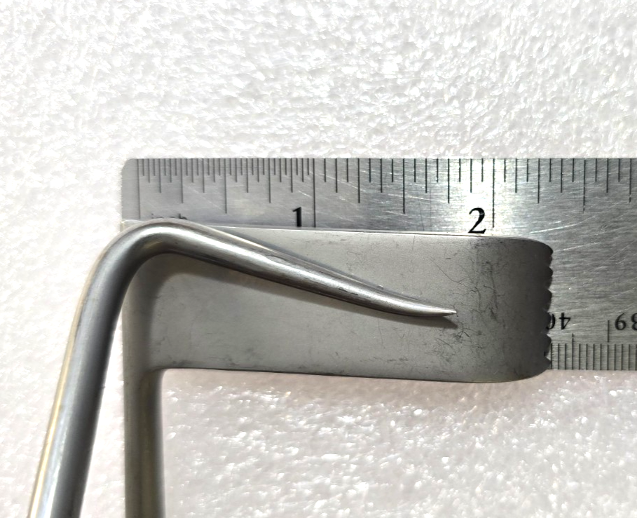 RUGGLES Surgical Micro Discectomy Retractor 6" Left 60x20mm Ref: RN2709