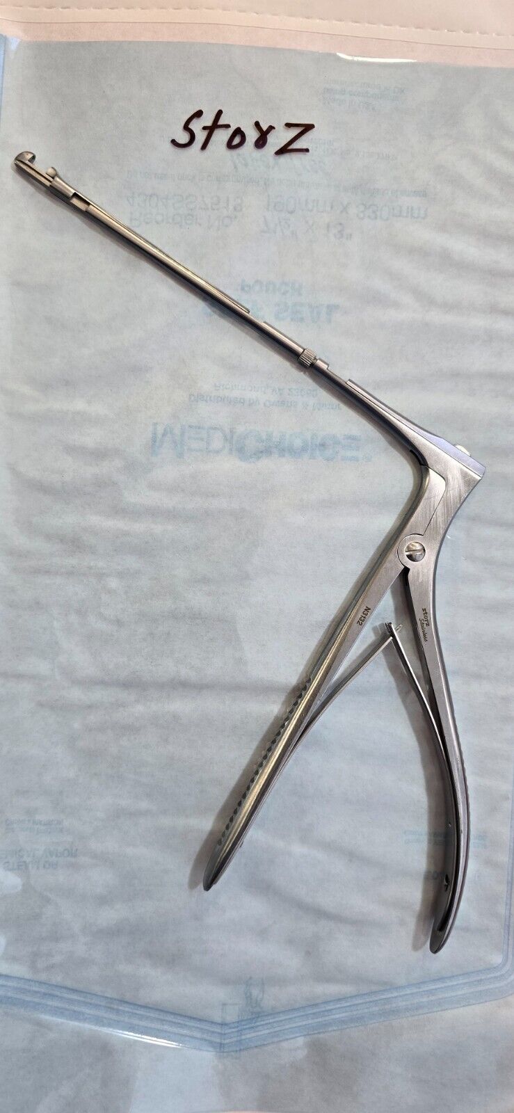 Storz Surgical Hajek-Kofler Sphenoid Forceps 3mmx7mm Angled 90* degree