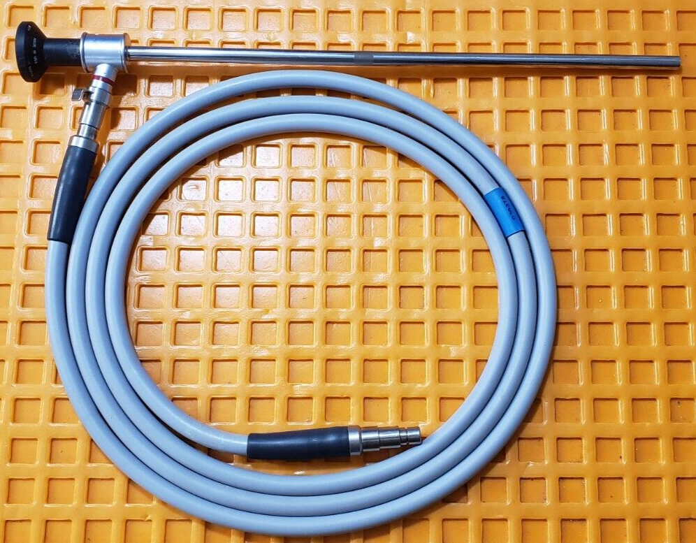 R.Wolf 8932.40 Lumina Telescope 8mm x 180* Autoclave with Fiberoptic Cable &Tray