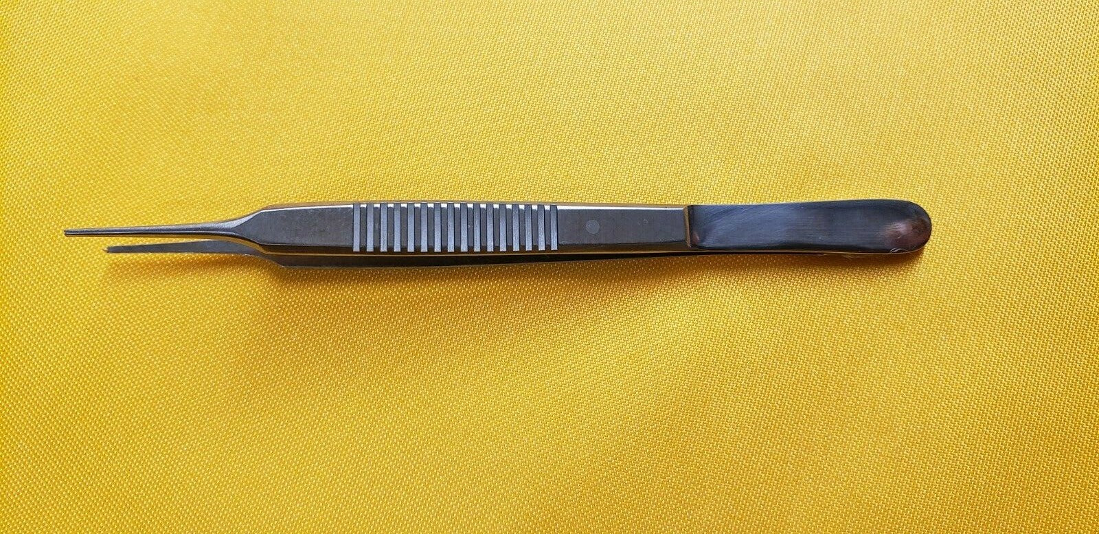 SSI Ultra 60-1534 Surgical Ophthalmic Lester Fixation tissue Forceps 1x2 teeth 
