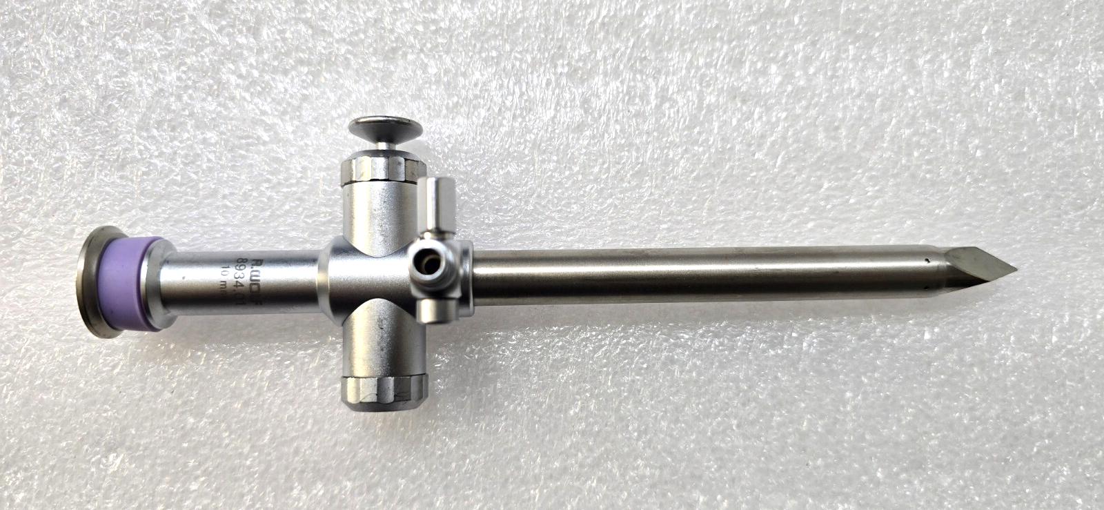 R.Wolf Laparoscopy Endo Tip Cannula 10mm Trocar with pyramid Tip