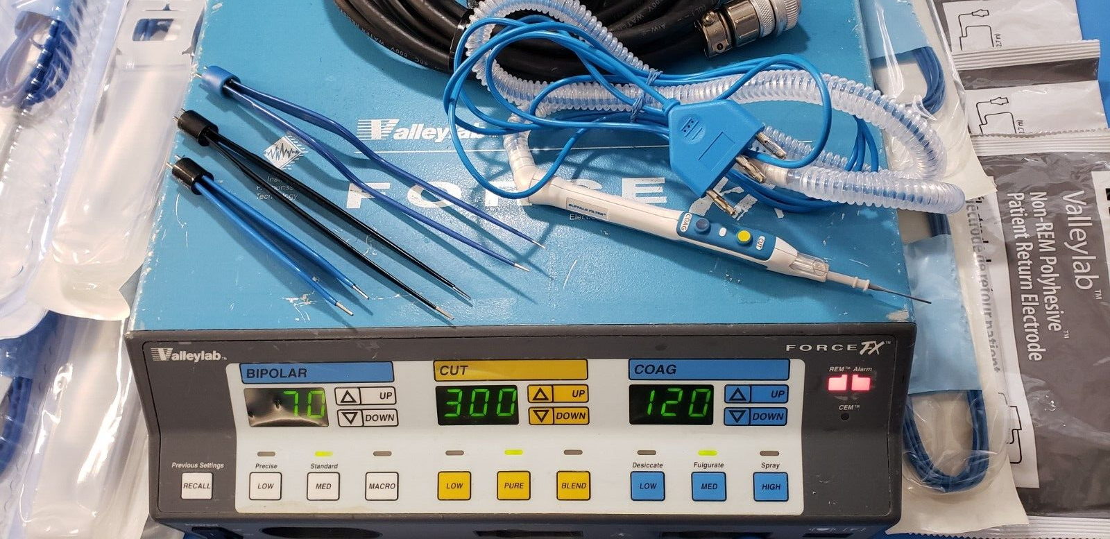 Valleylab Force FX C System with Bipolar & Monopolar Foot Switch