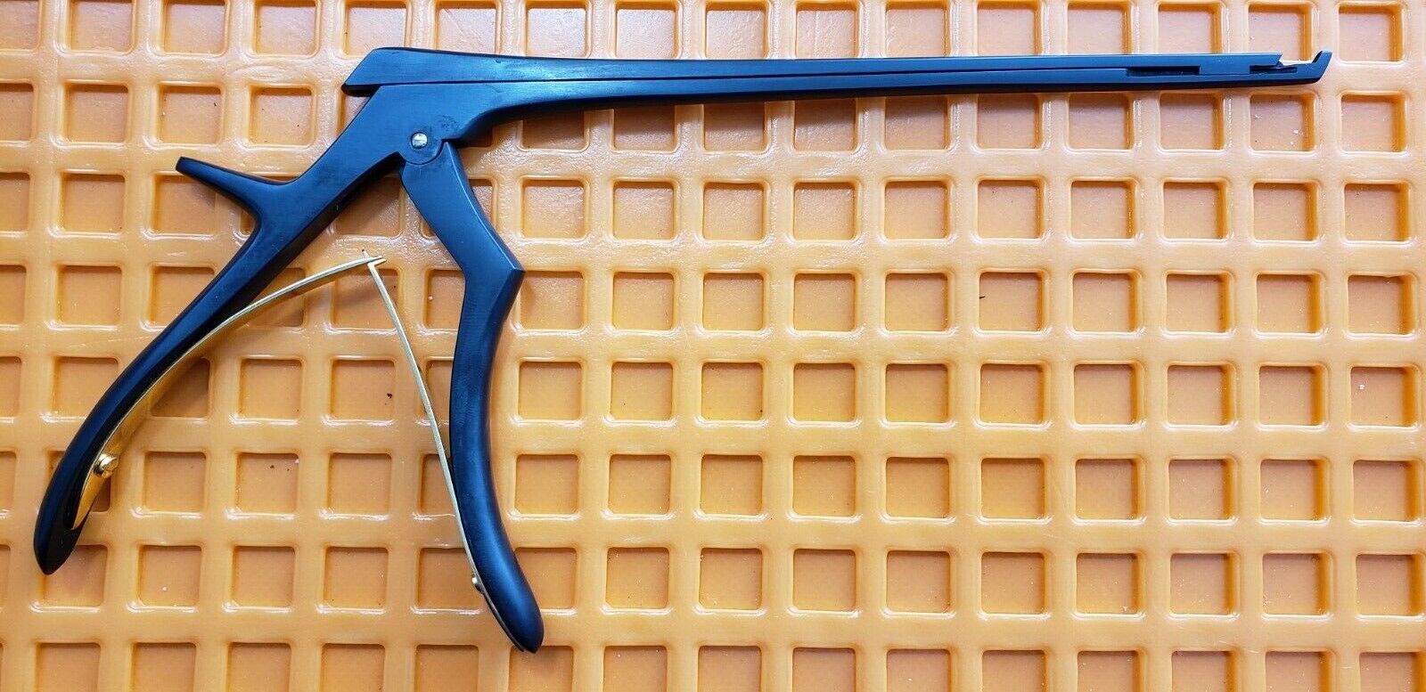 Turtle Surgical Orthopedic Kerrison Rongeurs 8" Shaft 3mm 40 Degree Up BLACK