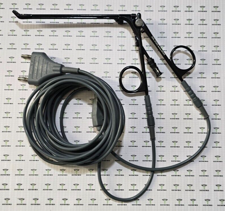 Karl Storz Surgical Bipolar Forceps Angle 25* with 847002 V Bipolar Cord