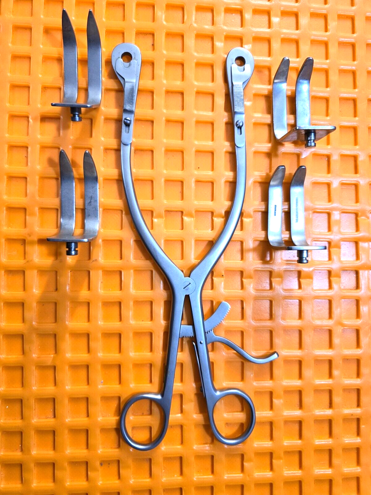 Codman Surgical Hoen Retractor 10" Body with 2 Sets of Blades