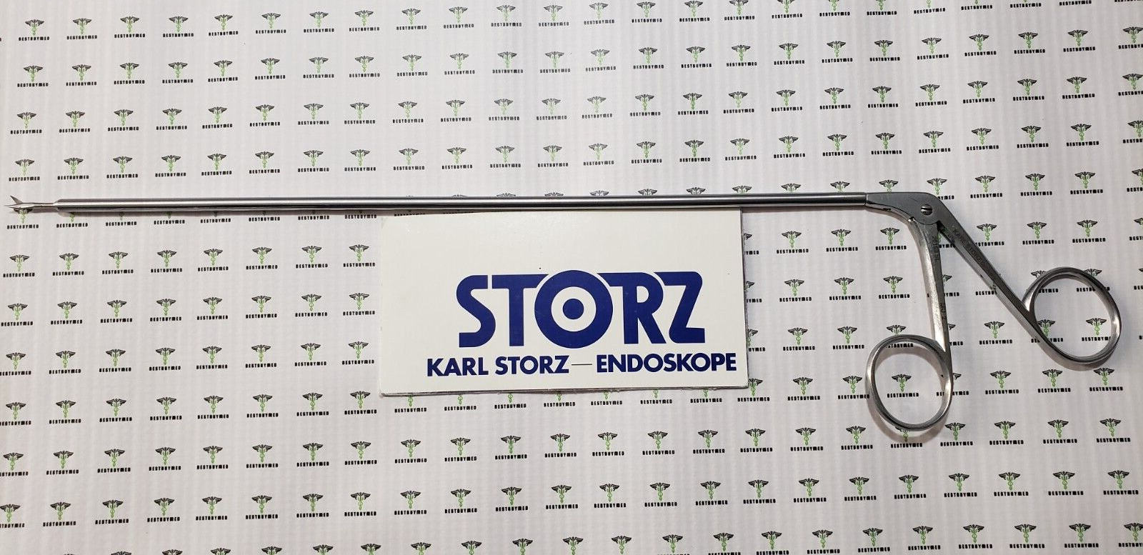 Karl Storz 26169SL Laparoscopic Micro Dissecting Scissors 5mm x 32cm Curved