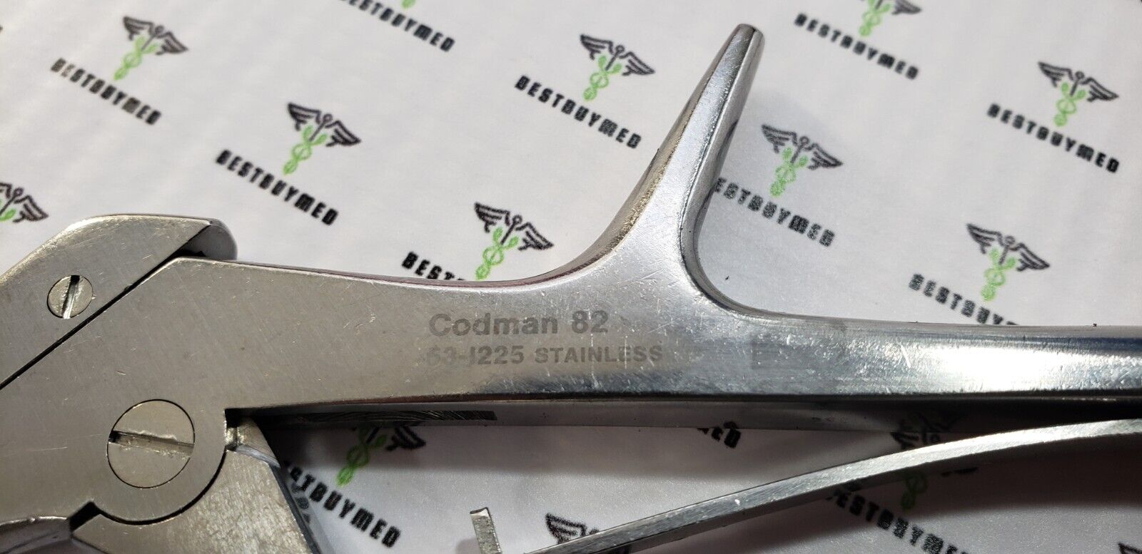 Codman 53-1225 Surgical Orthopedic IVD Rongeur 6mm x 12mm Tip